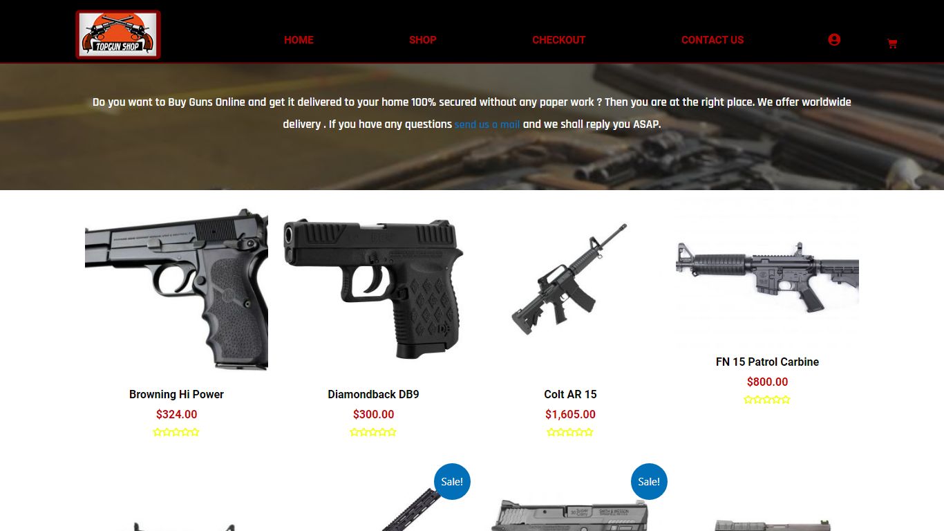 Buy Guns Without FFL Online No Background Check